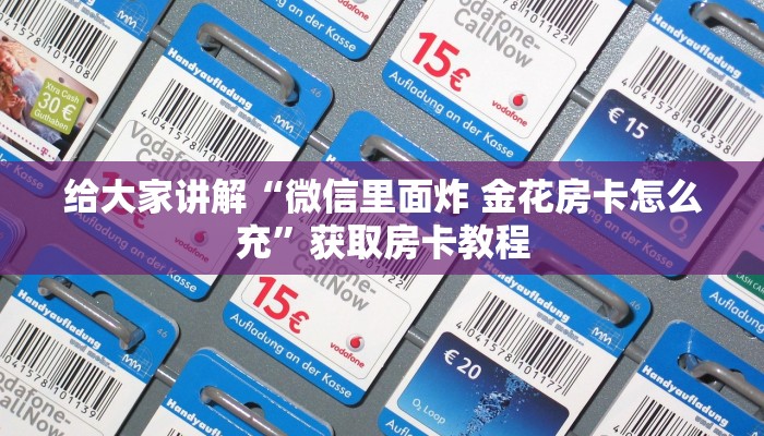 给大家解答“微信好友金花房卡代理”详细房卡教程-哔哩哔哩