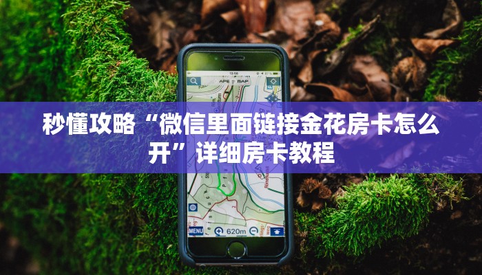 秒懂攻略“微信里面链接金花房卡怎么开”详细房卡教程