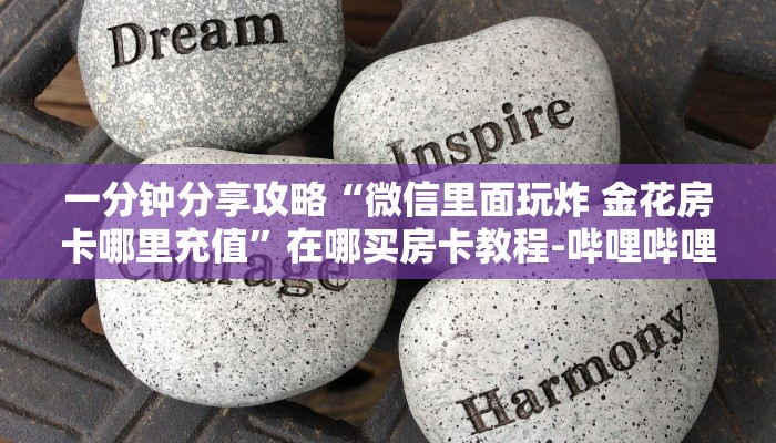 一分钟分享攻略“微信里面玩炸 金花房卡哪里充值”在哪买房卡教程-哔哩哔哩
