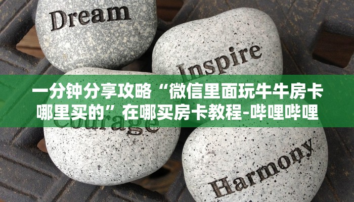 一分钟分享攻略“微信里面玩牛牛房卡哪里买的”在哪买房卡教程-哔哩哔哩