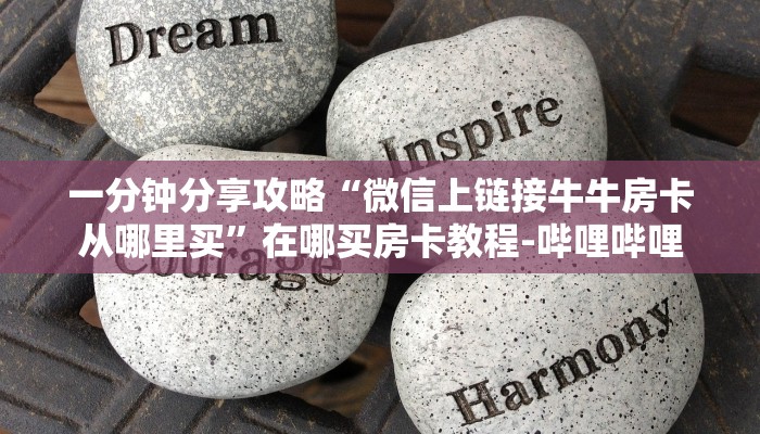一分钟分享攻略“微信上链接牛牛房卡从哪里买”在哪买房卡教程-哔哩哔哩