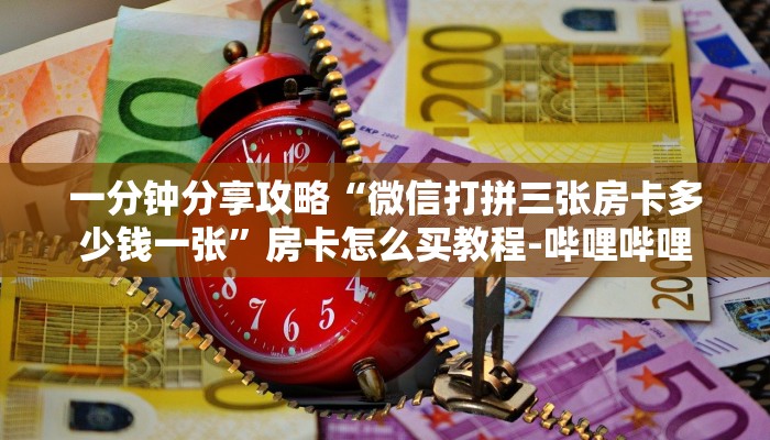 一分钟分享攻略“微信打拼三张房卡多少钱一张”房卡怎么买教程-哔哩哔哩